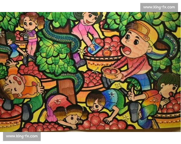 在色彩与梦想交织中成长的难忘画画比赛记忆一次校园童年心路历程